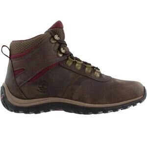 Timberland Hiking Boots Women's Size 9.5 M Norwood Mid Waterproof Dark Brown NEW